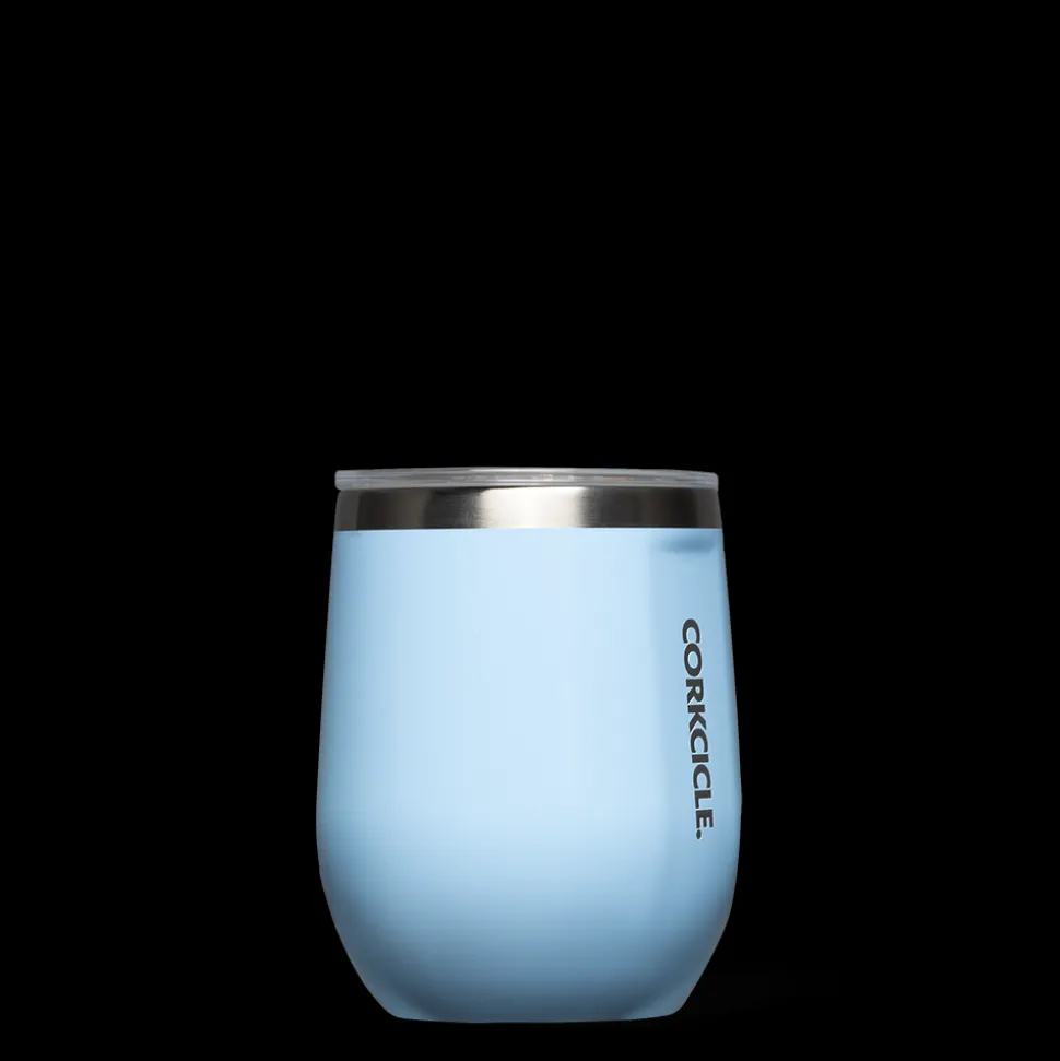 Stemless & Flute-CORKCICLE Classic Stemless Baby Baby Blue