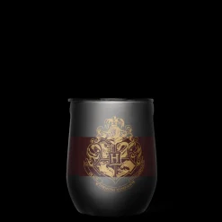Stemless & Flute-CORKCICLE Harry Potter Stemless Hogwarts Crest