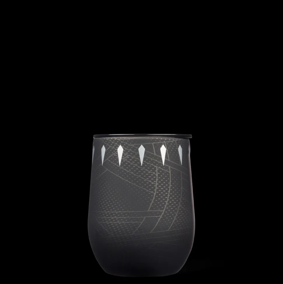 Stemless & Flute-CORKCICLE Marvel Stemless Black Panther