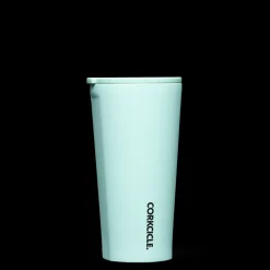 Tumbler-CORKCICLE Neon Lights Tumbler Sun Soaked Teal