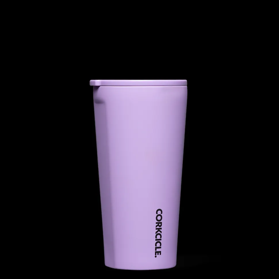 Tumbler-CORKCICLE Neon Lights Tumbler Sun Soaked Lilac