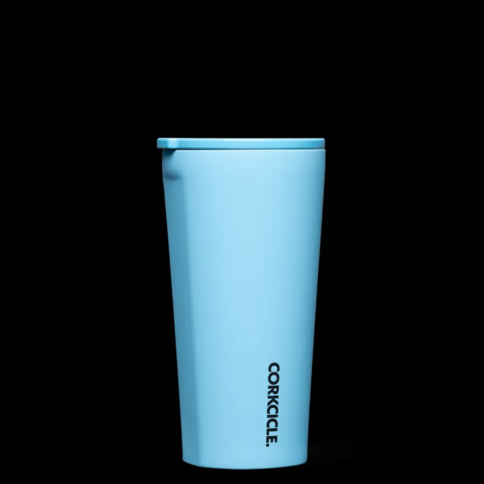 Tumbler-CORKCICLE Neon Lights Tumbler Santorini
