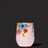 Stemless & Flute-CORKCICLE Rifle Paper Co. Stemless Blush Lively Floral