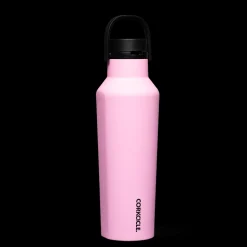 Canteen-CORKCICLE Series A Sport Canteen Sun Soaked Pink